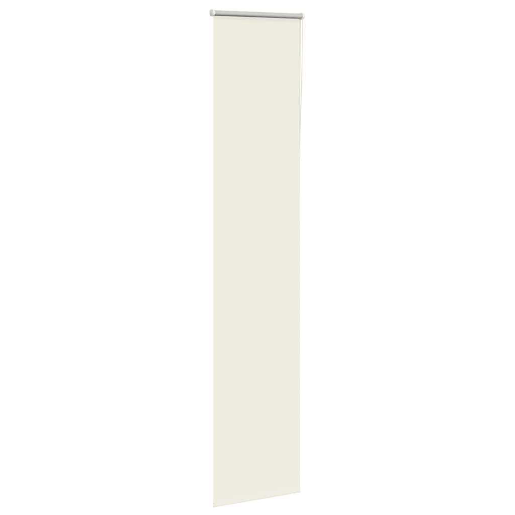 Vidaxx Verdunkelungsrollo 60x230 cm Stoffbreite Offwhite