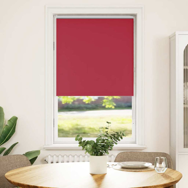 Vidaxx Verdunkelungsrollo 70x175 cm Stoffbreite 65,7 cm rot