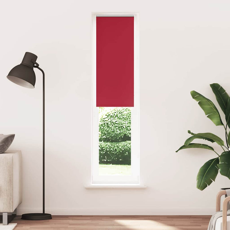 VidaXL Rollo 40x230 cm Verdunkelungsstoff rot Stoffbreite 35,7cm