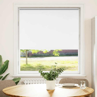 Vidaxx Verdunkelungsrollo 115x130 cm Stoffbreite 110,7 cm weiß