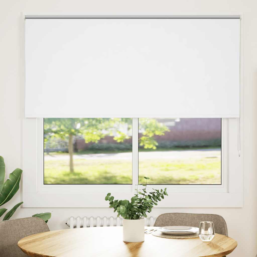 Vidaxx Verdunkelungsrollo 165x130 cm Stoffbreite 161,6 cm weiß