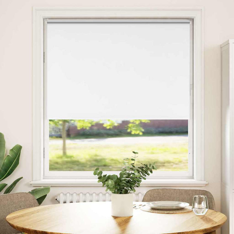Vidaxx Verdunkelungsrollo 115x150 cm Stoffbreite 110,7 cm weiß