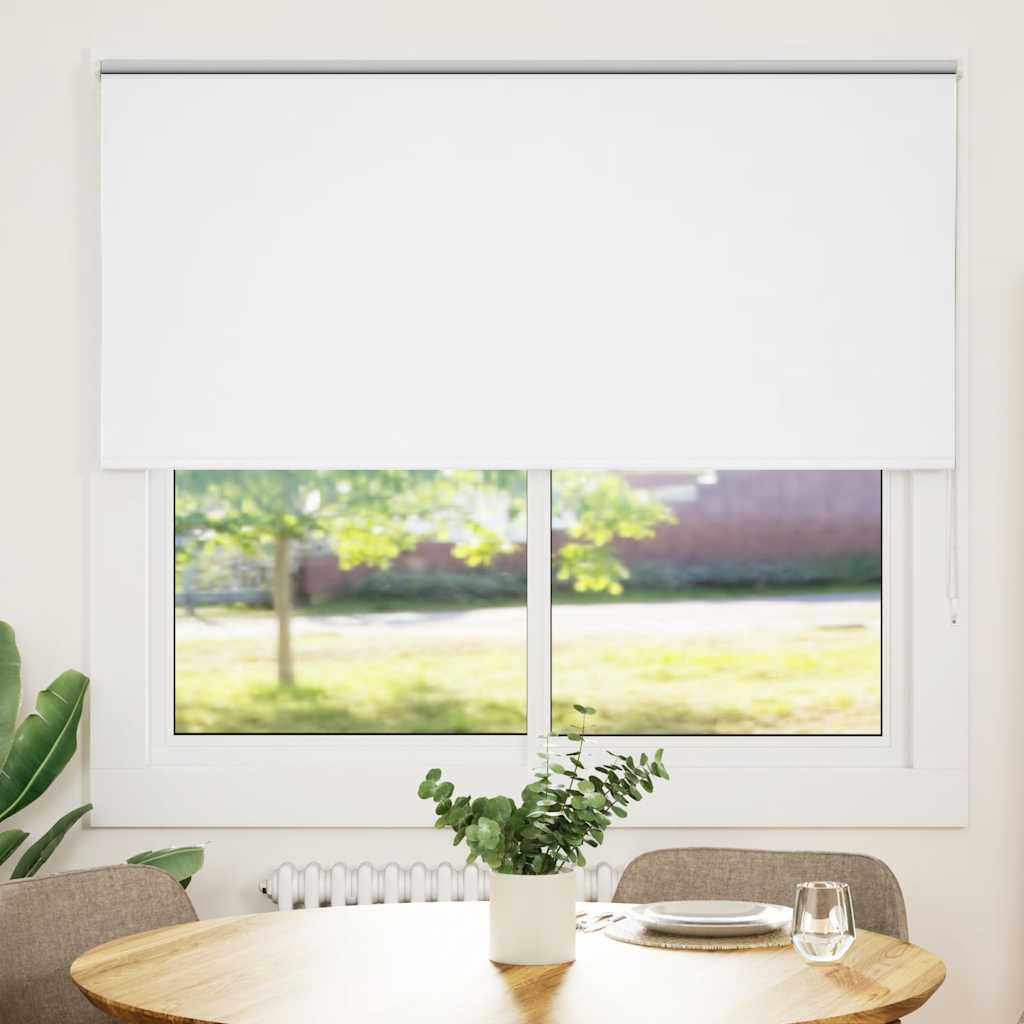 Vidaxx Verdunkelungsrollo 155x150 cm Stoffbreite 151,6 cm weiß