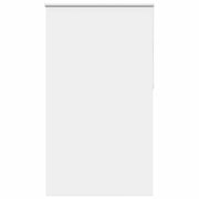 Vidaxx Verdunkelungsrollo 130x230 cm Stoffbreite 126,6 cm weiß - afbeelding 1