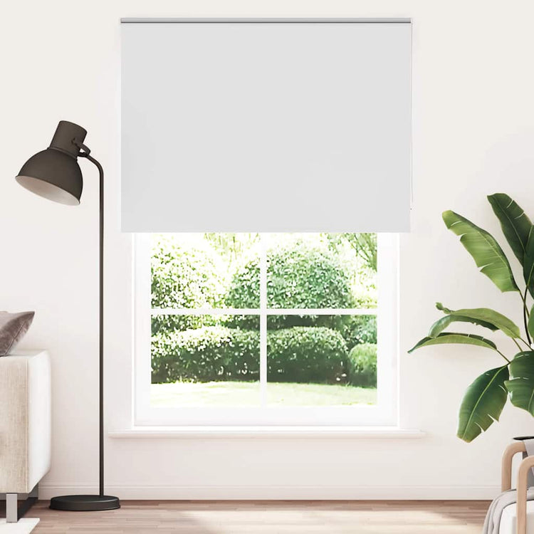 Vidaxx Verdunkelungsrollo 145x230 cm Stoffbreite 141,6 cm weiß