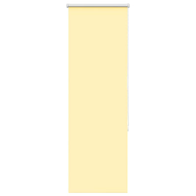 VidaXL Rollo 40x150 cm Verdunkelungsstoff Breite 35,7 cm Gelb