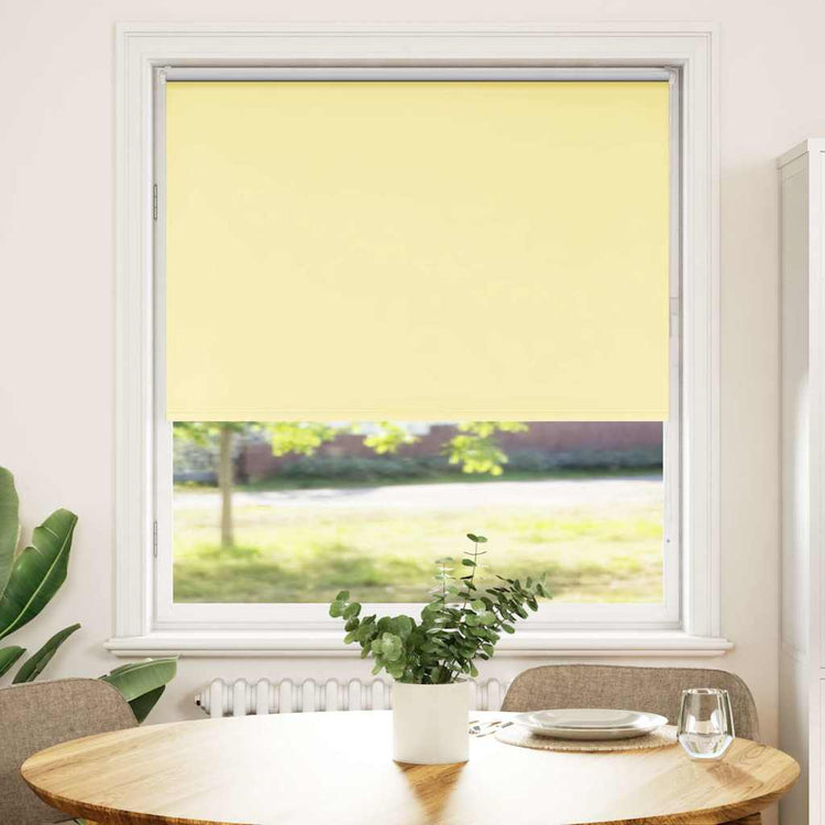 Vidaxx Verdunkelungsrollo 105x150 cm Stoffbreite 100,7 cm Gelb