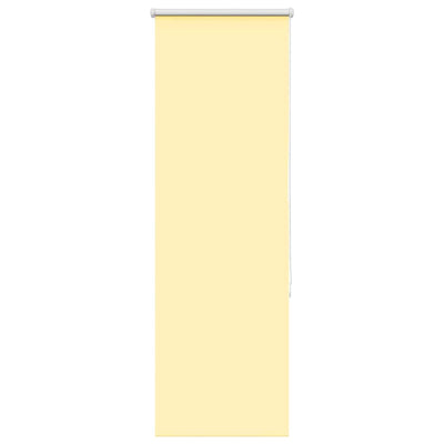 VidaXL Rollo 40x175 cm Stoff Verdunkelung gelb Stoffbreite 35,7cm