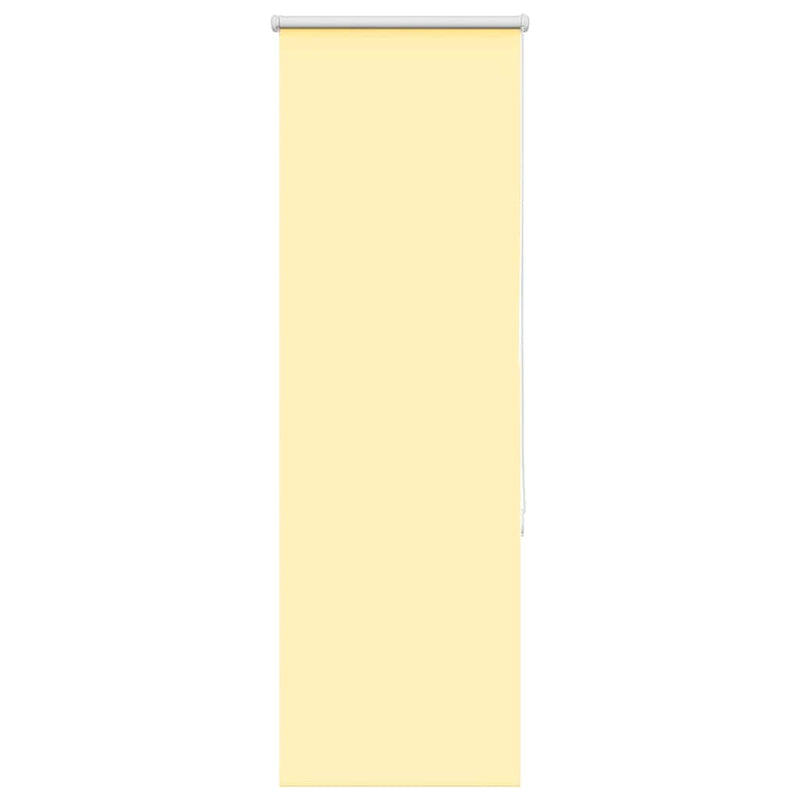 VidaXL Rollo 40x175 cm Stoff Verdunkelung gelb Stoffbreite 35,7cm