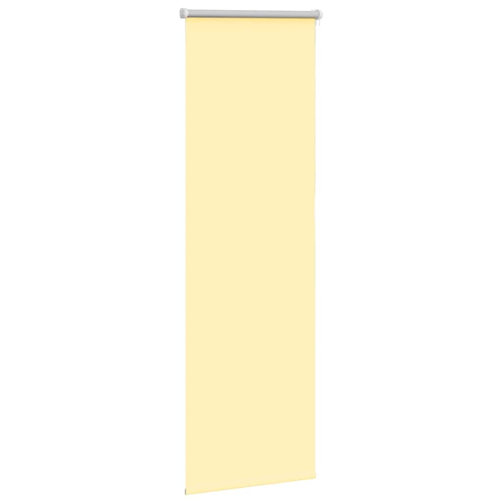 VidaXL Rollo 45x175 cm Verdunkelungsstoff Breite 40,7 cm Gelb