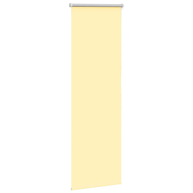 VidaXL Rollo 45x175 cm Verdunkelungsstoff Breite 40,7 cm Gelb