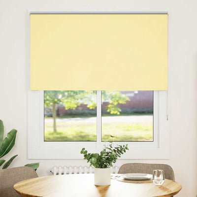 Vidaxx Verdunkelungsrollo 135x175 cm Stoffbreite 131,6 cm Gelb