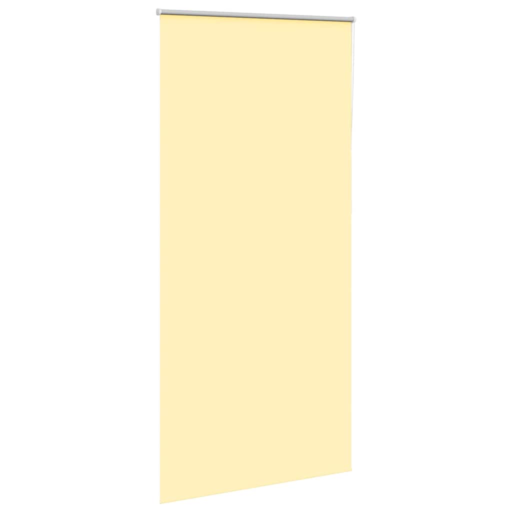 Vidaxx Verdunkelungsrollo 95x210 cm Stoffbreite 90,7 cm Gelb