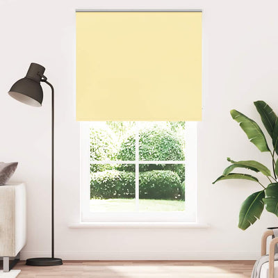 Vidaxx Verdunkelungsrollo 125x210 cm Stoffbreite 121,6 cm Gelb