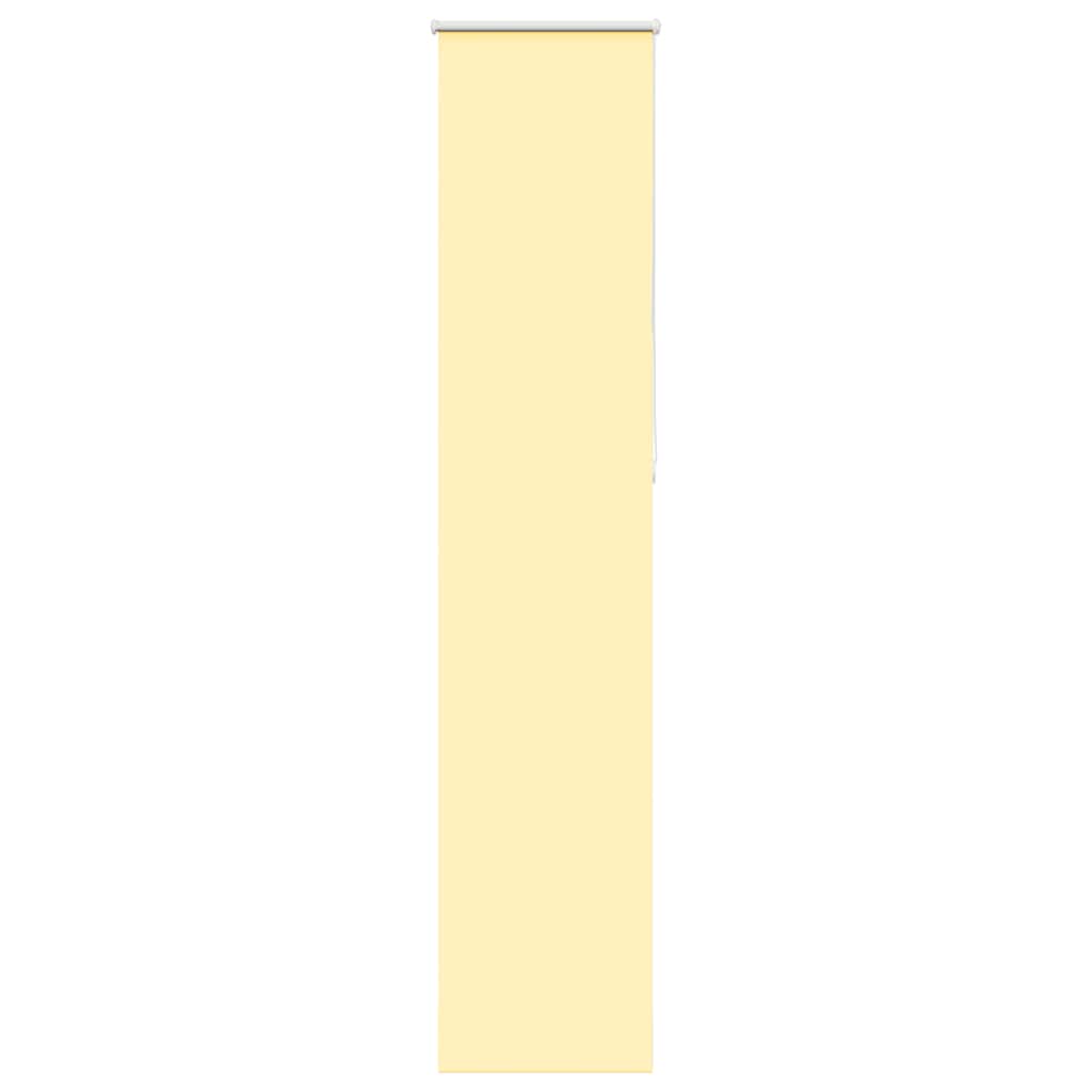Vidaxx Verdunkelungsrollo 55x230 cm, Stoffbreite 50,7 cm Gelb