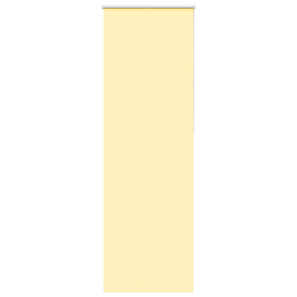 Vidaxx Verdunkelungsrollo 80x230 cm, Stoffbreite 75,7 cm Gelb