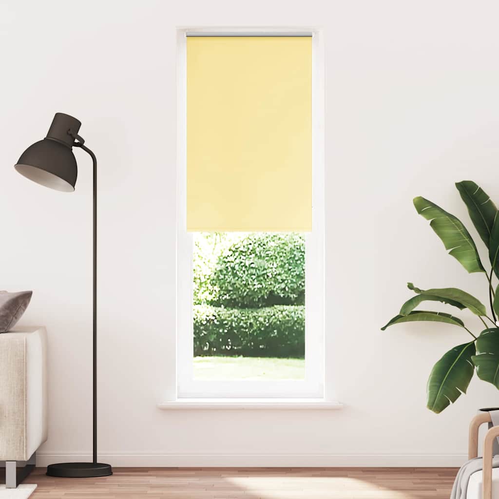 Vidaxx Verdunkelungsrollo 80x230 cm, Stoffbreite 75,7 cm Gelb