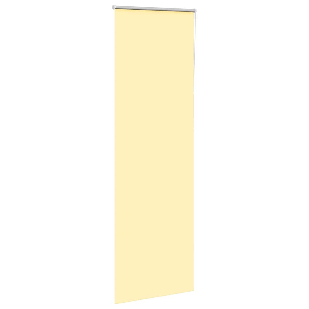 Vidaxx Verdunkelungsrollo 80x230 cm, Stoffbreite 75,7 cm Gelb