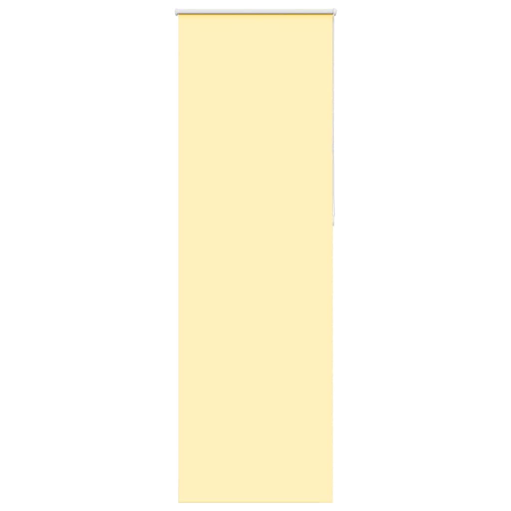 Vidaxx Verdunkelungsrollo 85x230 cm, Stoffbreite 80,7 cm Gelb