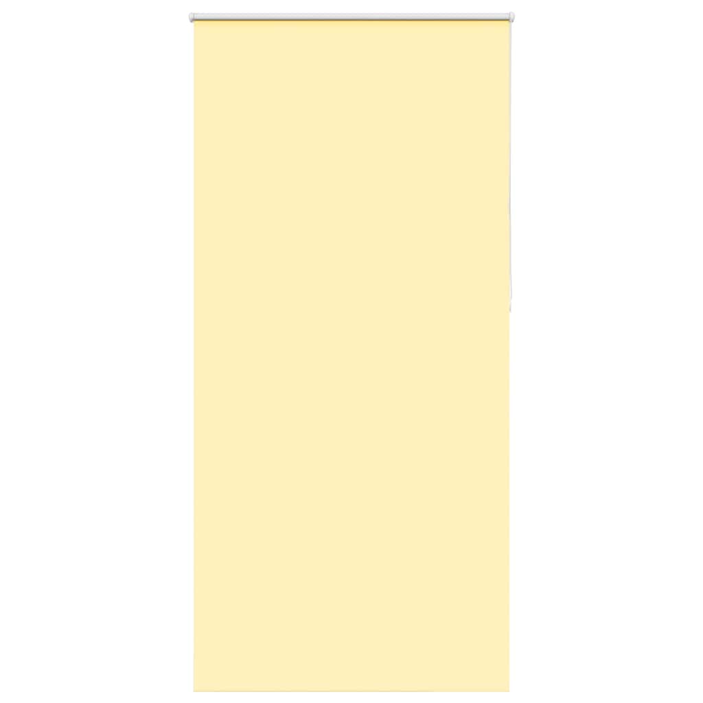 VidaXL Rollo 95x230 cm Verdunkelungsstoff Breite 90,7 cm Gelb