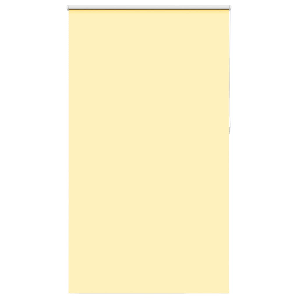 VidaXL Rollo 120x230 cm Verdunkelungsstoff Breite 116,6 cm Gelb