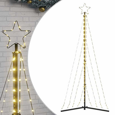 VIDAXL LED Weihnachtsbaum 339 LEDs warmes Weiß 182 cm