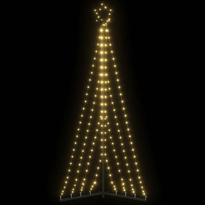 VIDAXL LED Weihnachtsbaum 339 LEDs warmes Weiß 182 cm