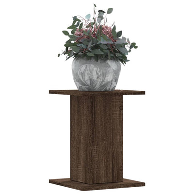 Vidaxx Pflanzenständer 2 Stück 30x30x40 cm Holzwerkstoff braune Eiche
