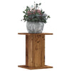 Vidaxx Pflanzenständer 2 Stück 30x30x40 cm behandeltes Holz, altholzfarben