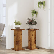 Vidaxx Pflanzenständer 2 Stück 30x30x60 cm behandeltes Holz, altholzfarben - afbeelding 3