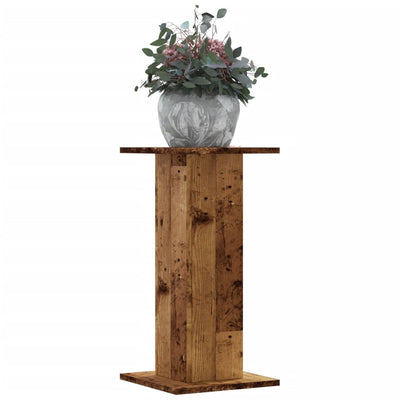 Vidaxx Pflanzenständer 2 Stück 30x30x60 cm behandeltes Holz, altholzfarben