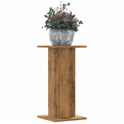 Vidaxx Pflanzenständer 2 Stück 30x30x60 cm Holz handwerkliche Eiche
