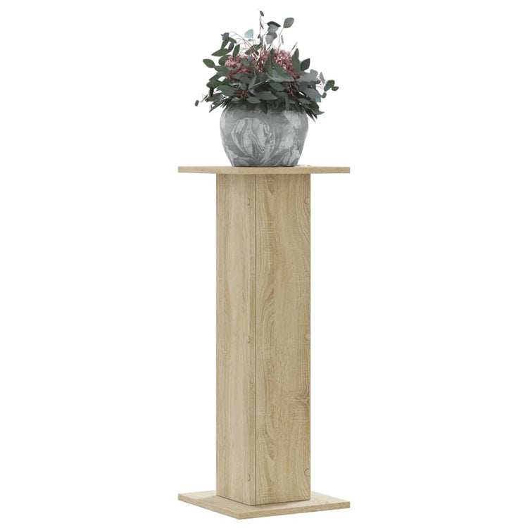 VIDAXL -Anlagenstandards 2 PCs 30x30x80 cm verarbeitetes Holz Sonoma Oak