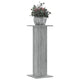 VIDAXL -Anlagenstandards 2 PCs 30x30x80 cm verarbeitetes Holzgrau Sonoma