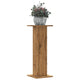 Vidaxx Pflanzenständer 2 Stück 30x30x80 cm Holz handgefertigte Eiche