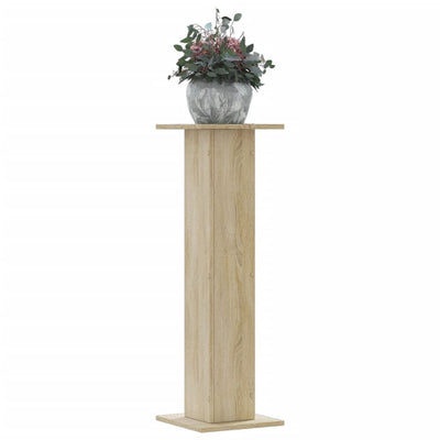 VIDAXL -Anlagenstandards 2 PCs 30x30x95 cm verarbeitetes Holz Sonoma Oak
