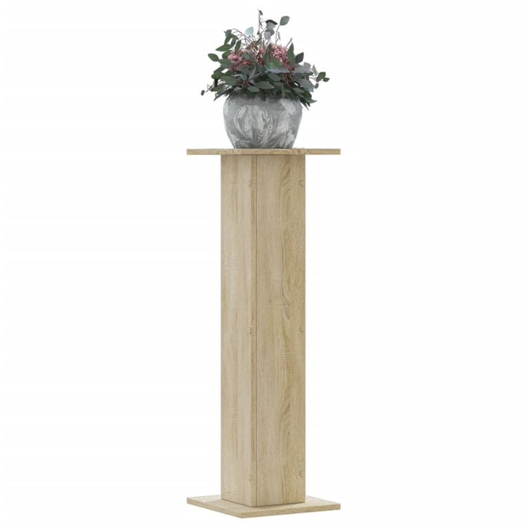 VIDAXL -Anlagenstandards 2 PCs 30x30x95 cm verarbeitetes Holz Sonoma Oak