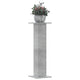 VIDAXL -Anlagenstandards 2 PCs 30 x 30 x 95 cm verarbeiteter Holzbetonpreis