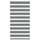 Vidaxl Zebra Roller Blind 90x100 cm Stoffbreite 85,9 cm dunkelgrau