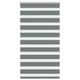 VidaXL Zebra-Rollo 80x150 cm Stoffbreite 75,9 cm Dunkelgrau