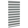 VidaXL Zebra-Rollo 80x150 cm Stoffbreite 75,9 cm Dunkelgrau