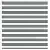 VidaXL Zebra-Rollo 150x150 cm Stoffbreite 145,9 cm Dunkelgrau