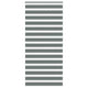 VidaXL Zebra-Rollo 100x200 cm Stoffbreite 95,9 cm Dunkelgrau