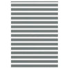 Vidaxl Zebra Roller Blind 155x200 cm Stoffbreite 150,9 cm dunkelgrau