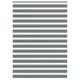 Vidaxl Zebra Roller Blind 165x200 cm Stoffbreite 160,9 cm dunkelgrau