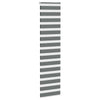 Vidaxl Zebra Roller Blind 55x230 cm Stoffbreite 50,9 cm dunkelgrau