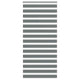 Vidaxl Zebra Roller Blind 95x230 cm Stoffbreite 90,9 cm dunkelgrau