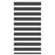 Vidaxl Zebra Roller Blind 70x100 cm Staubbreite 65,9 cm Schwarz