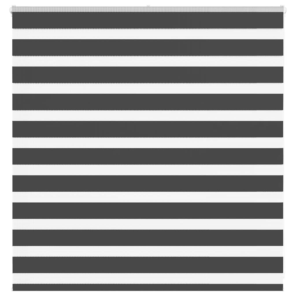 Vidaxx Zebra-Rollo 150x100 cm Stoffbreite 145,9 cm Schwarz
