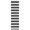 Vidaxl Zebra Roller Blind 50x150 cm Staubbreite 45,9 cm Schwarz
